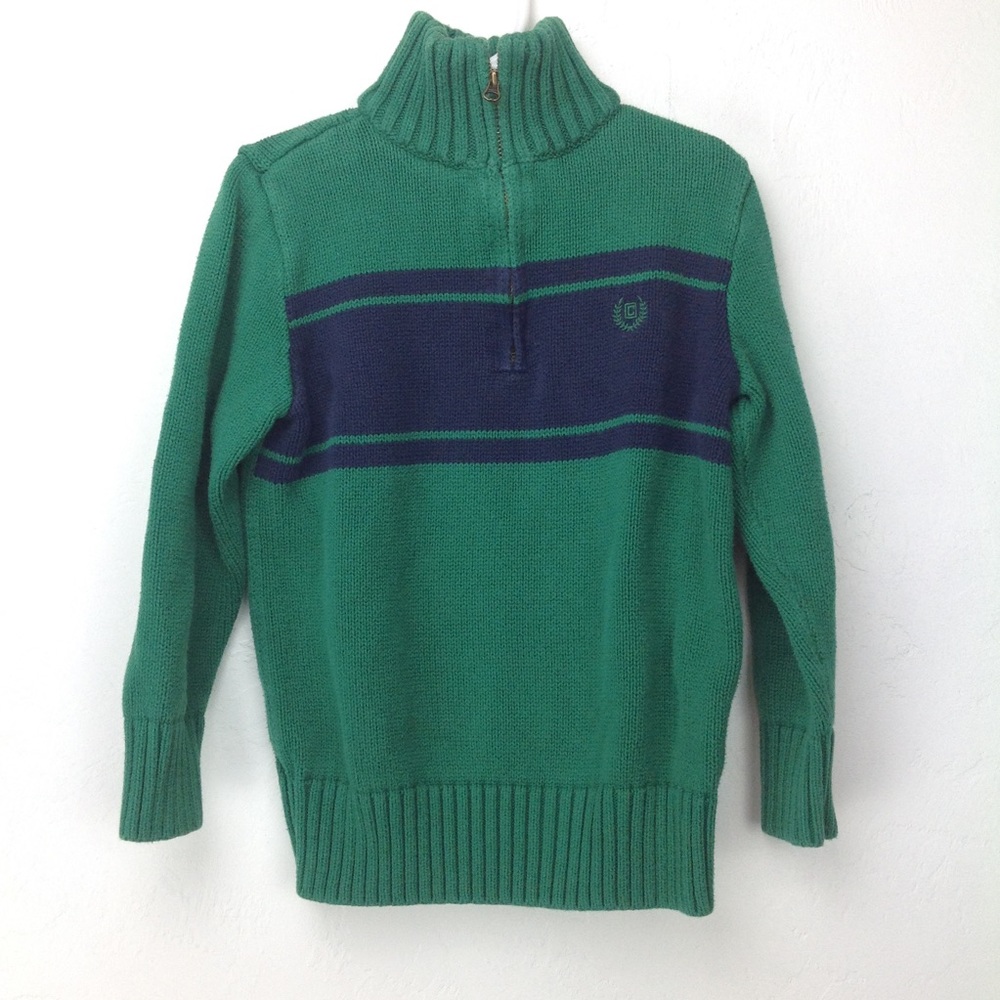 Chaps pullover quarter zip sweater
